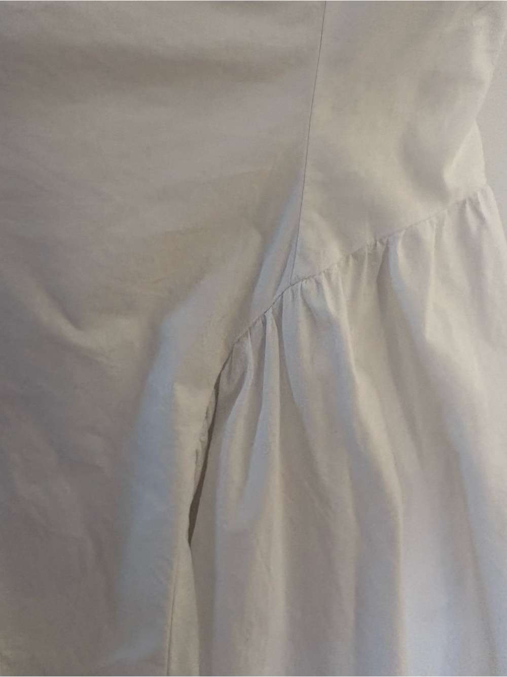 White Square-Neck Fit & Flare Dress - Picture 5 of 7